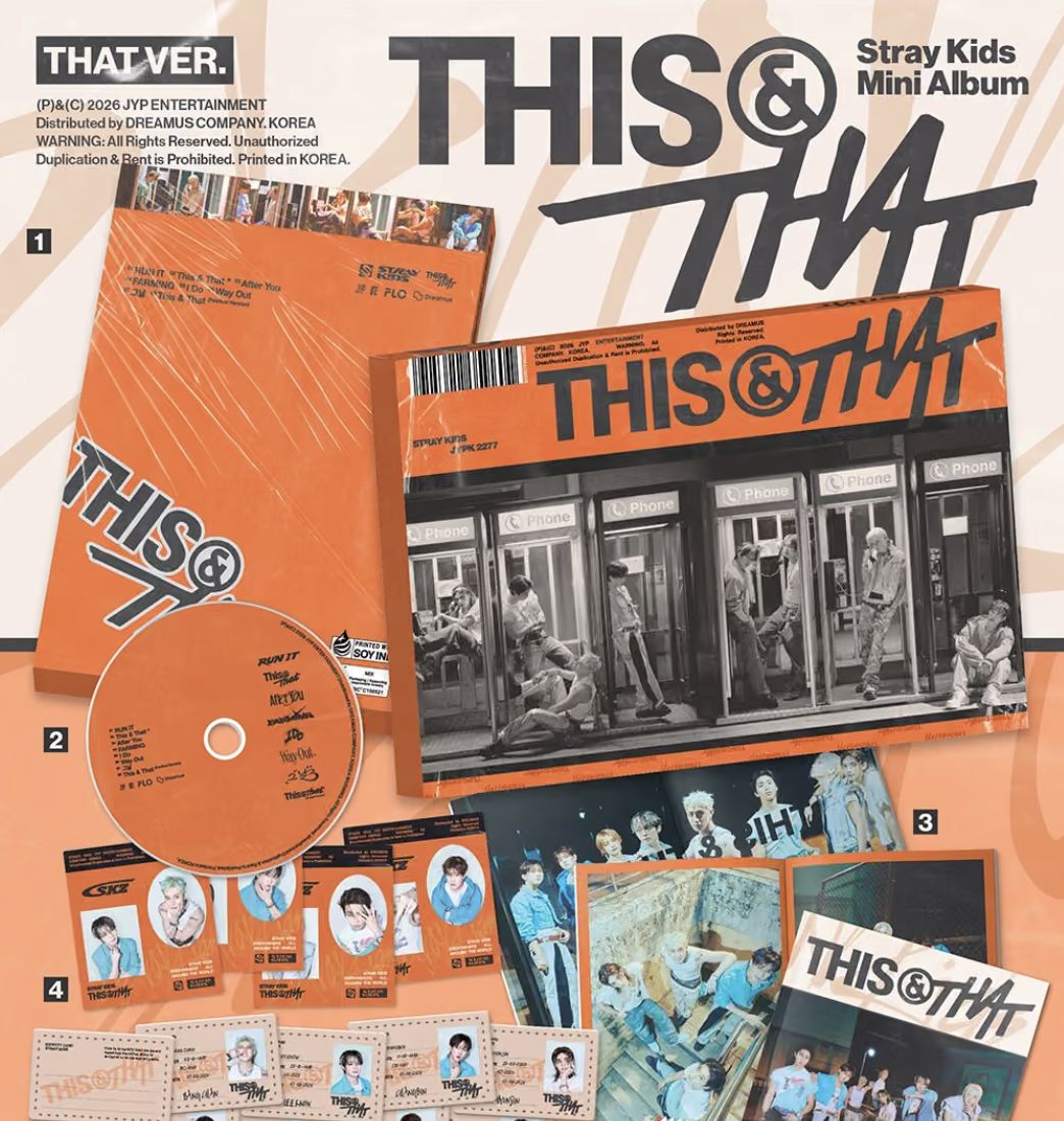 STRAY KIDS - THIS & THAT + Aladin Gift Nolae