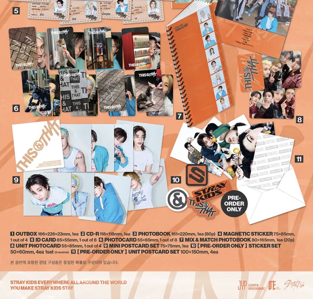 STRAY KIDS - THIS & THAT + BDM Gift Nolae