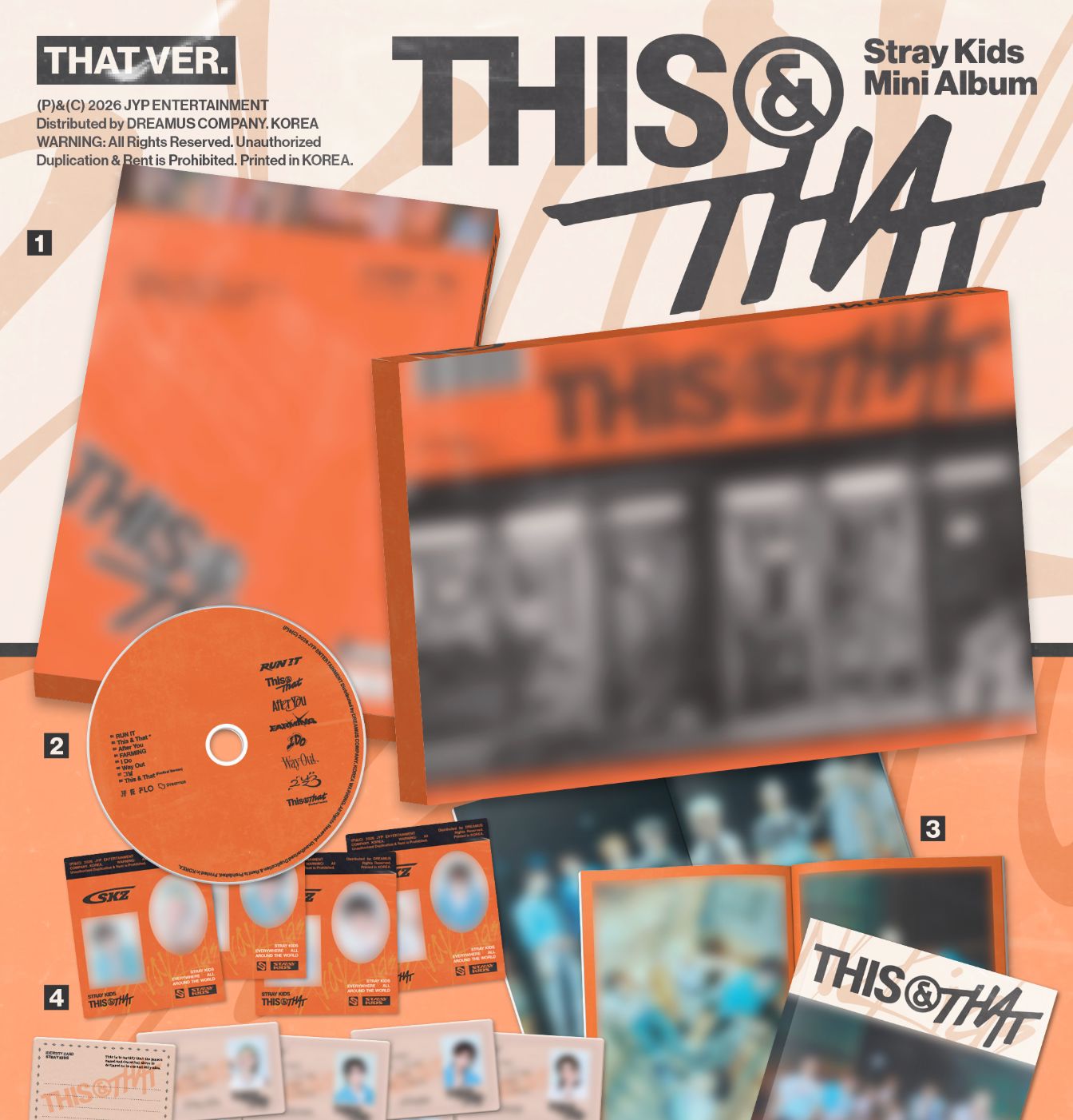 STRAY KIDS - THIS & THAT + BDM Gift Nolae