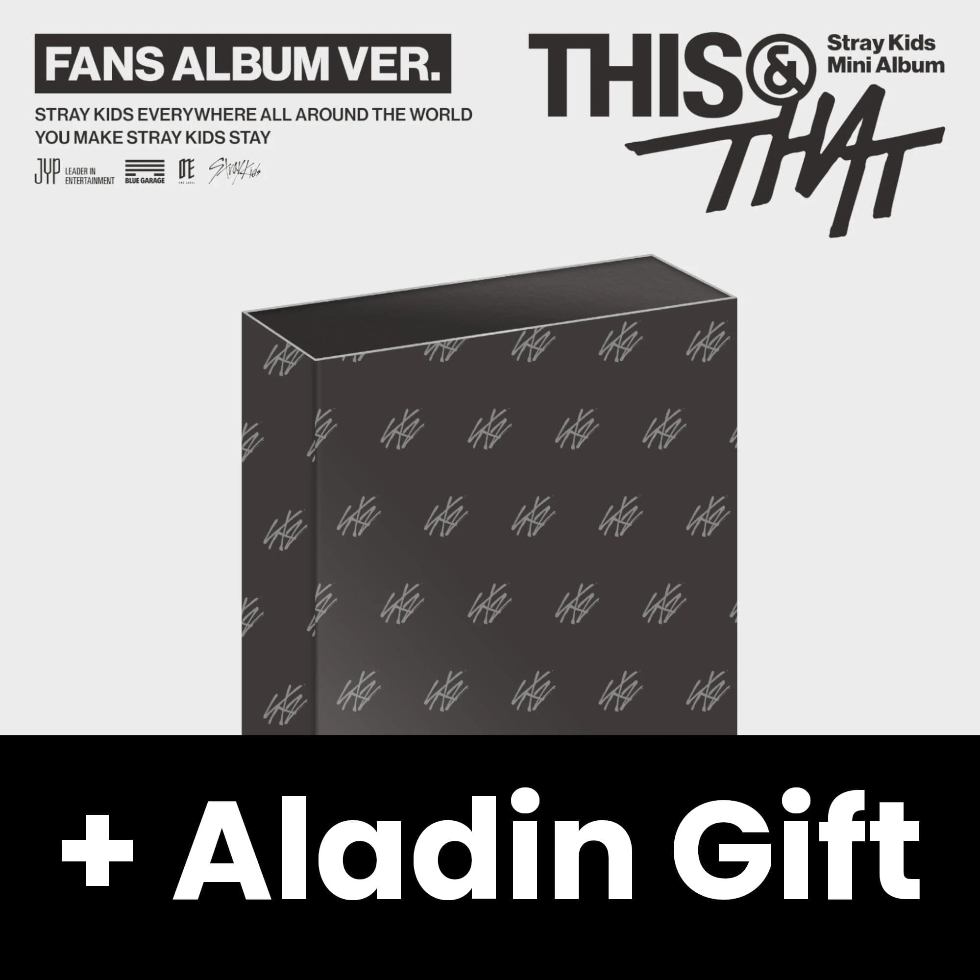 STRAY KIDS - THIS & THAT (FANS ALBUM VER.) + Aladin Gift