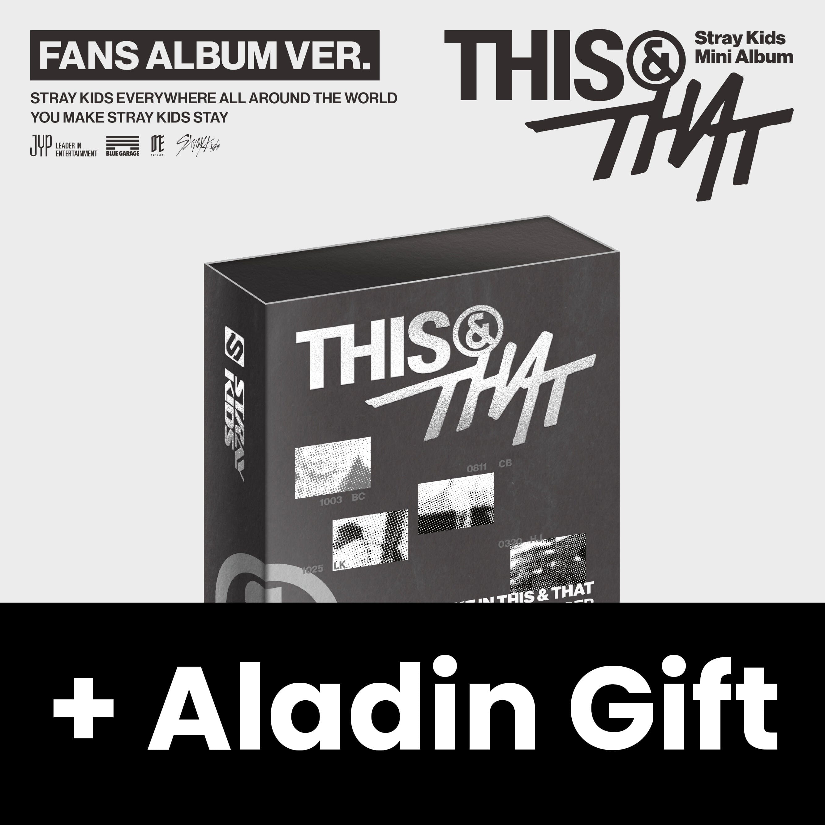 STRAY KIDS - THIS & THAT (FANS ALBUM VER.) + Aladin Gift