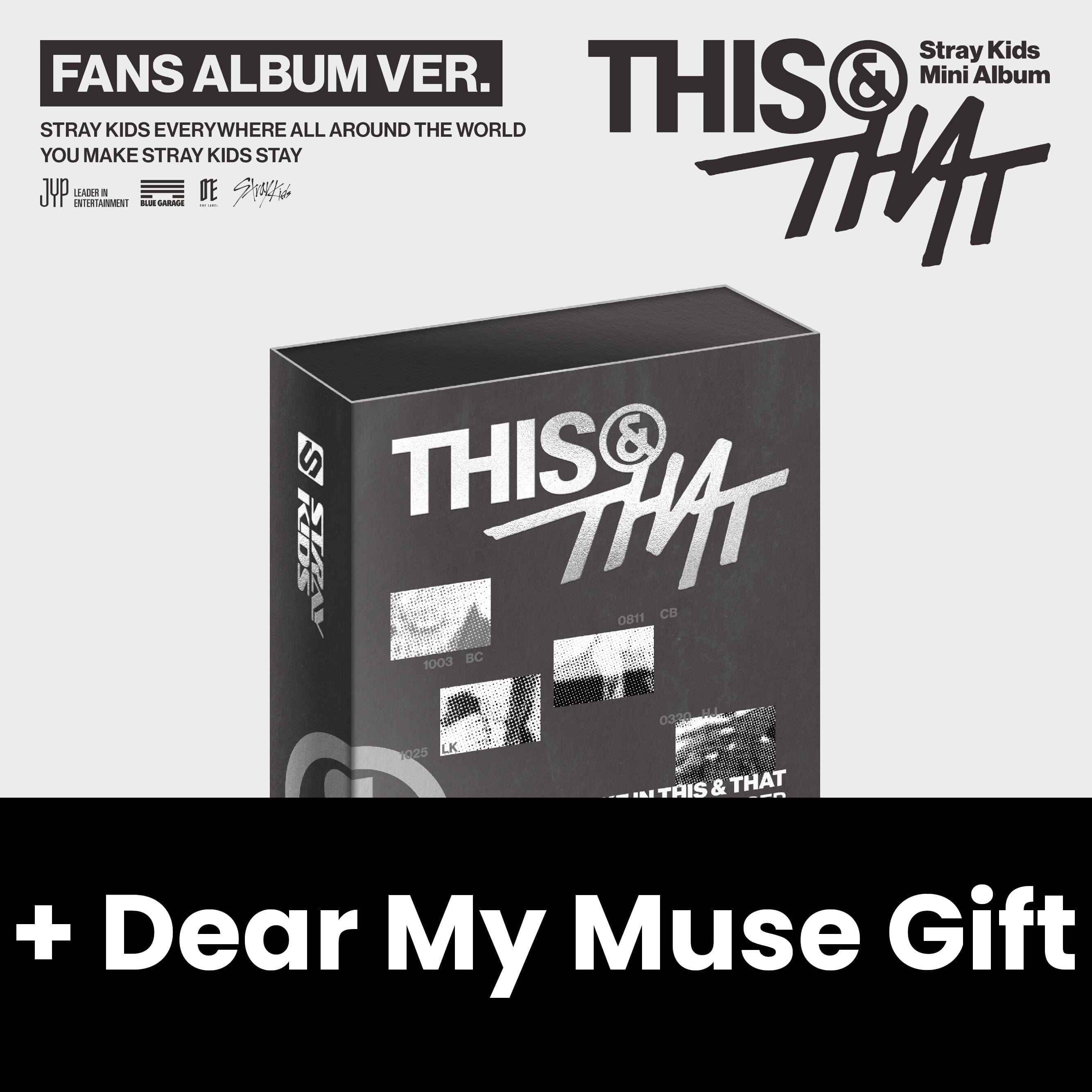 STRAY KIDS - THIS & THAT (FANS ALBUM VER.) + Dear My Muse Gift Nolae