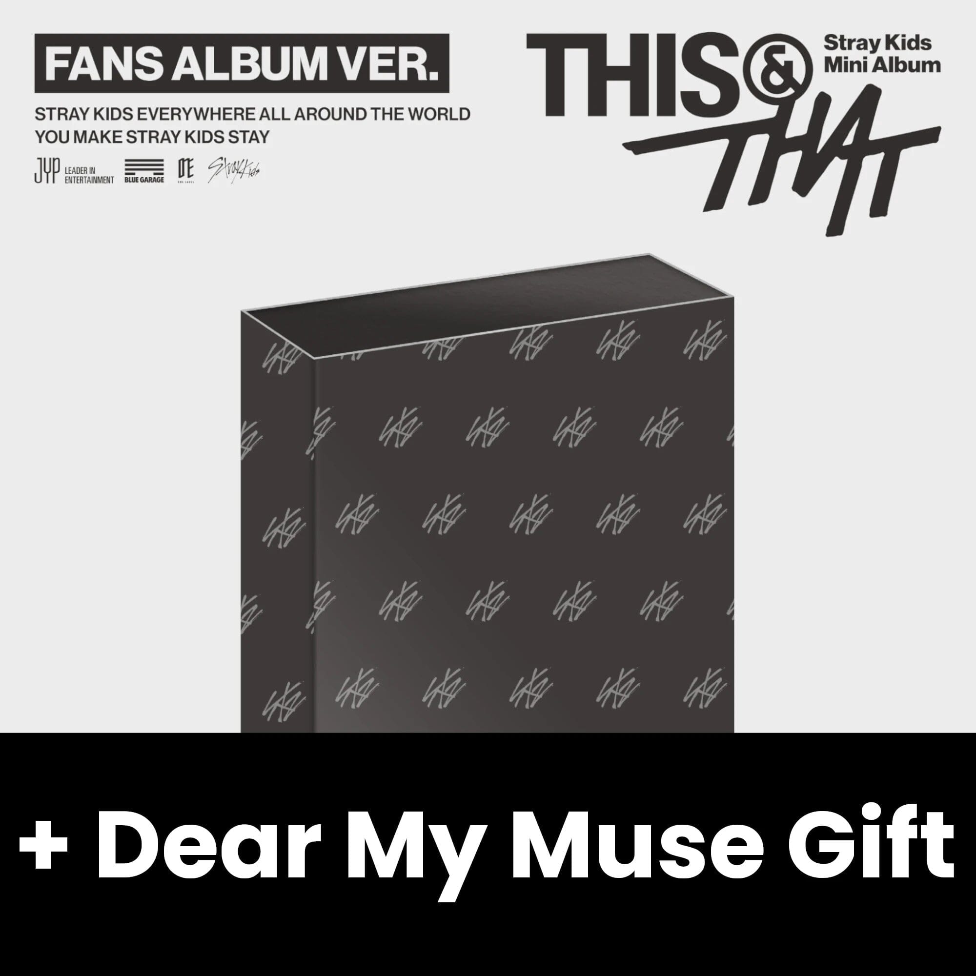 STRAY KIDS - THIS & THAT (FANS ALBUM VER.) + Dear My Muse Gift Nolae