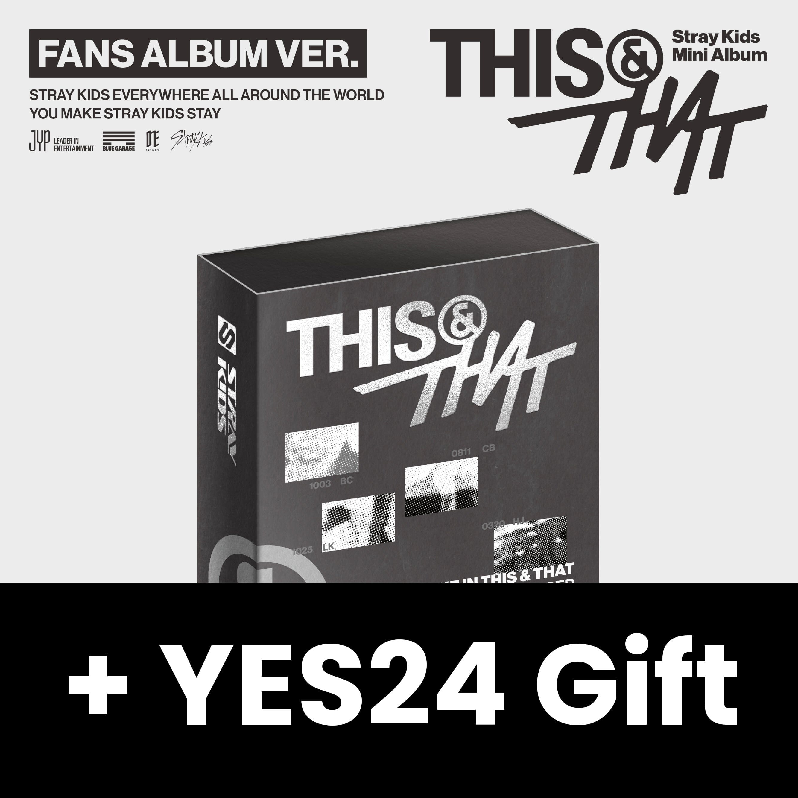 STRAY KIDS - THIS & THAT (FANS ALBUM VER.) + YES24 Gift