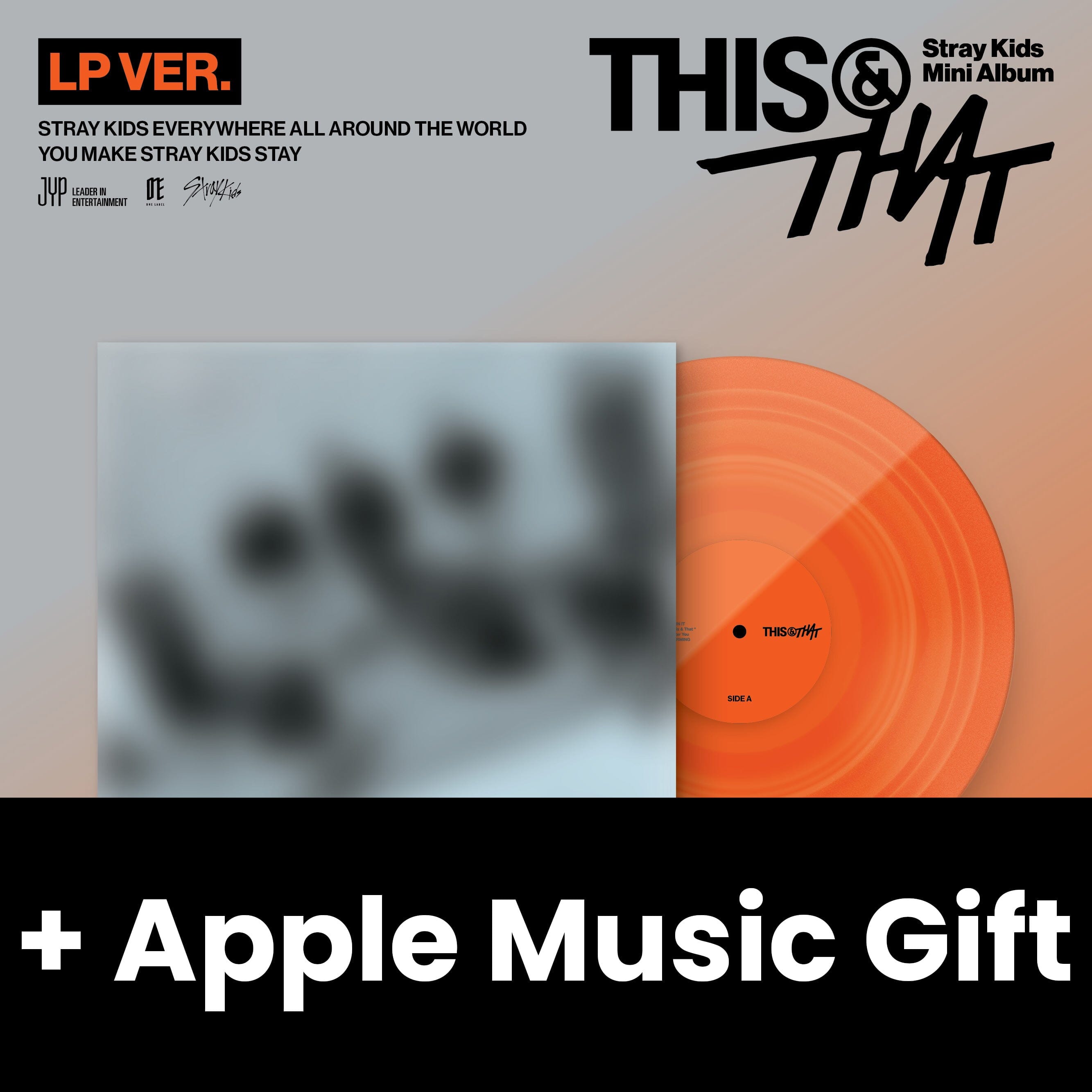 STRAY KIDS - THIS & THAT (LP VER.) (LIMITED) + Apple Music Gift Nolae