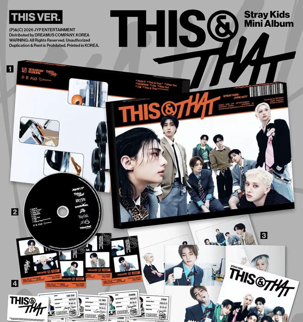 STRAY KIDS - THIS & THAT + Makestar Gift Nolae