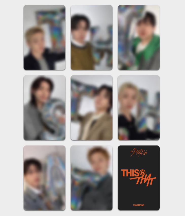 STRAY KIDS - THIS & THAT + Makestar Lucky Draw Gift