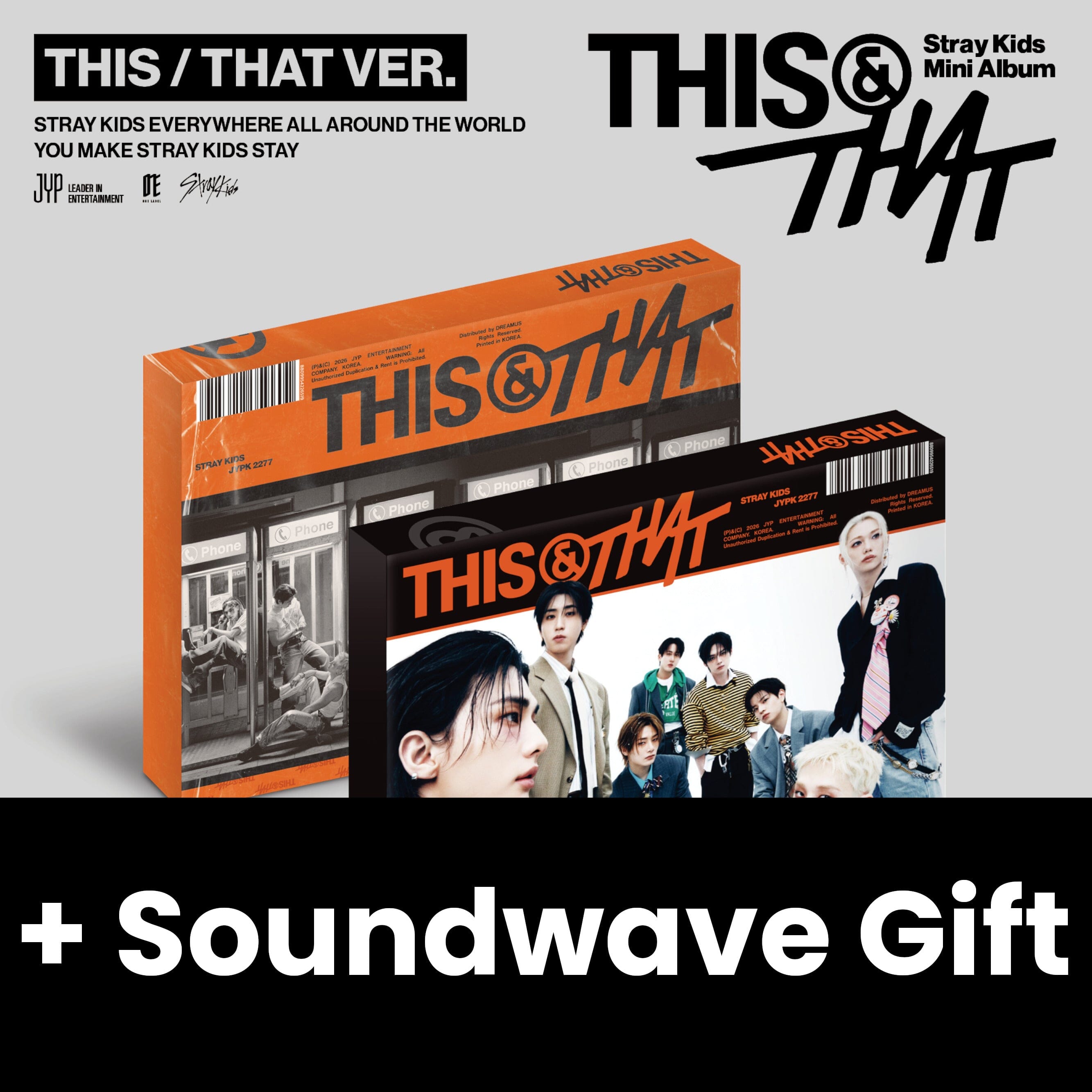STRAY KIDS - THIS & THAT + Soundwave Gift