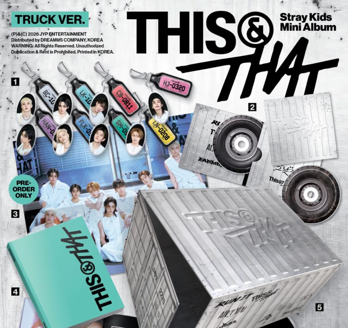 STRAY KIDS - THIS & THAT (TRUCK VER.) (LIMITED) Nolae