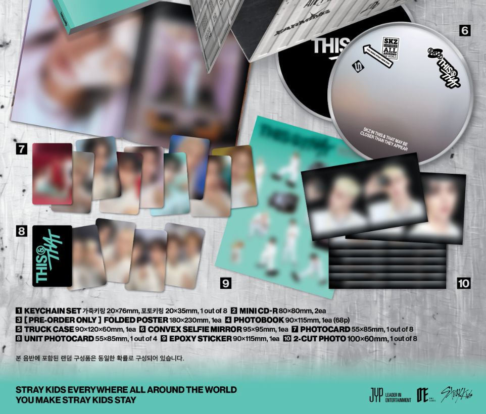 STRAY KIDS - THIS & THAT (TRUCK VER.) (LIMITED) + Soundwave Gift Nolae