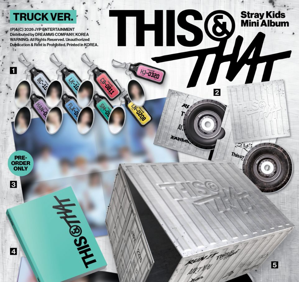 STRAY KIDS - THIS & THAT (TRUCK VER.) (LIMITED) + Soundwave Gift Nolae