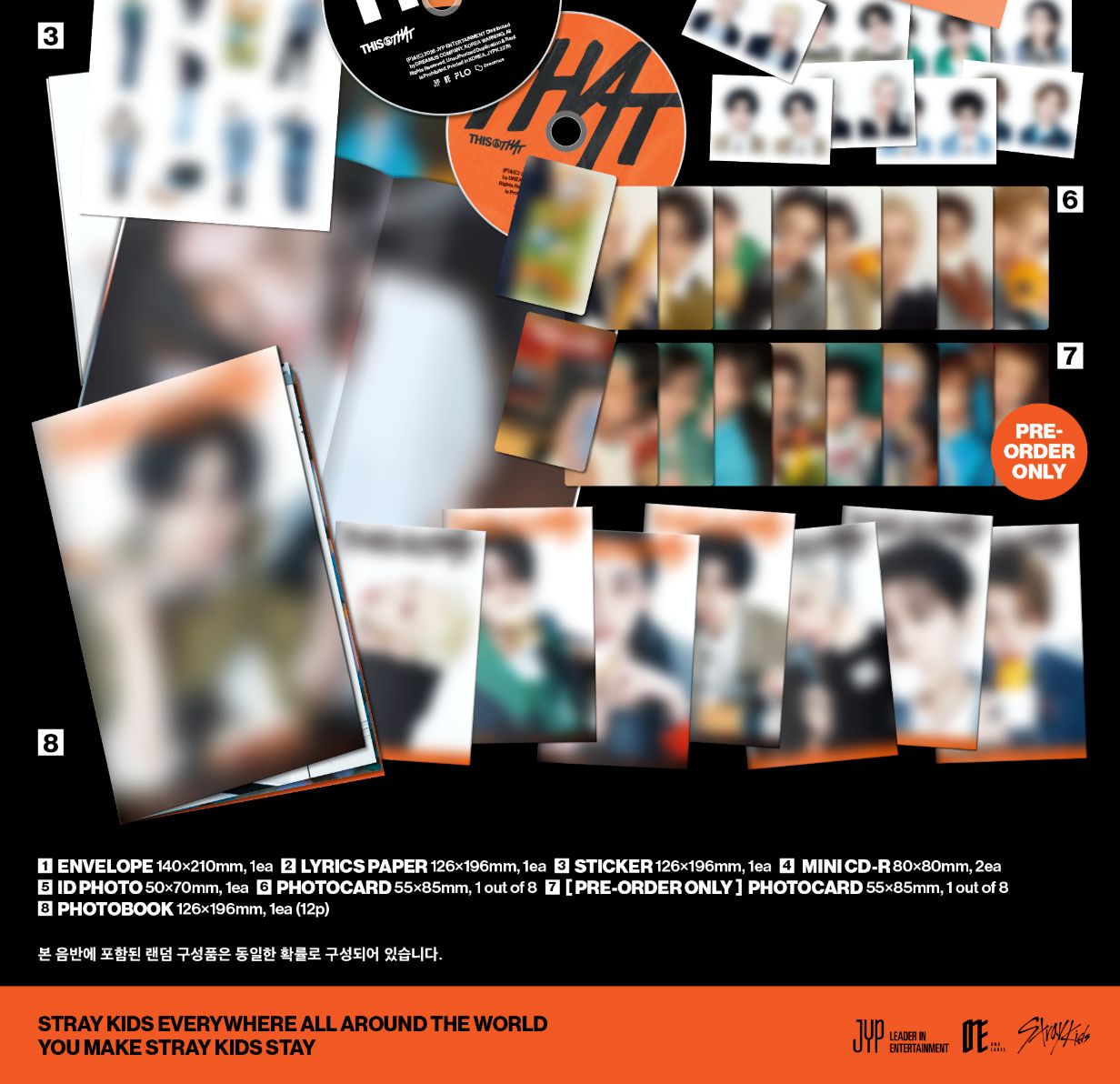 STRAY KIDS - THIS & THAT (& VER.) + Musicplant Gift Nolae