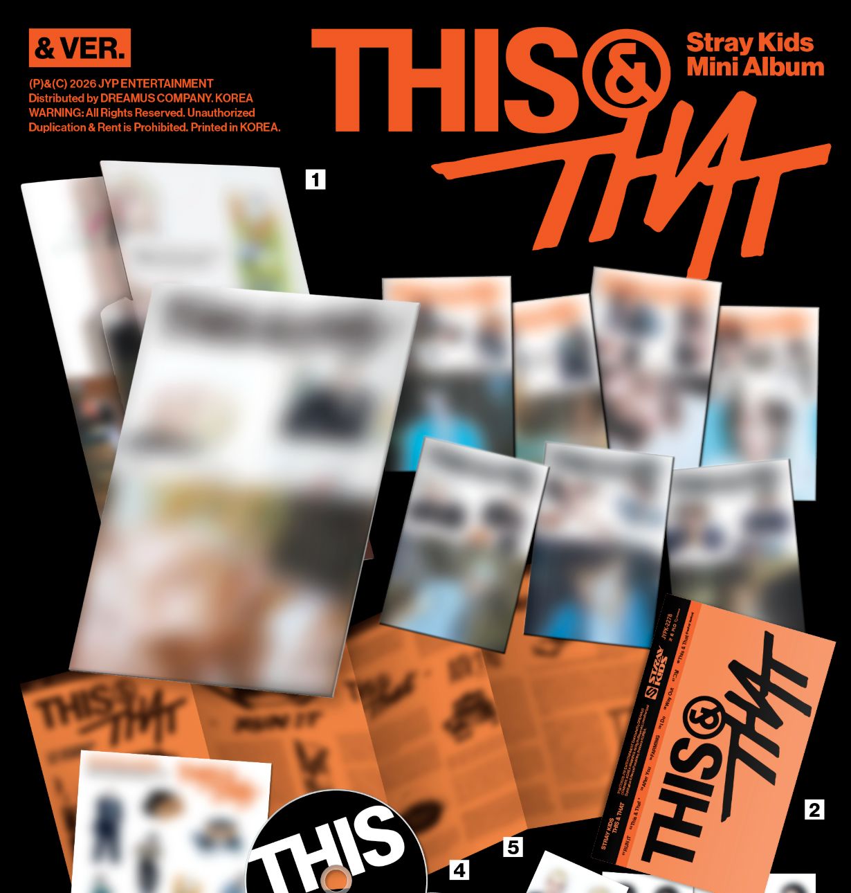 STRAY KIDS - THIS & THAT (& VER.) + Soundwave Gift Nolae