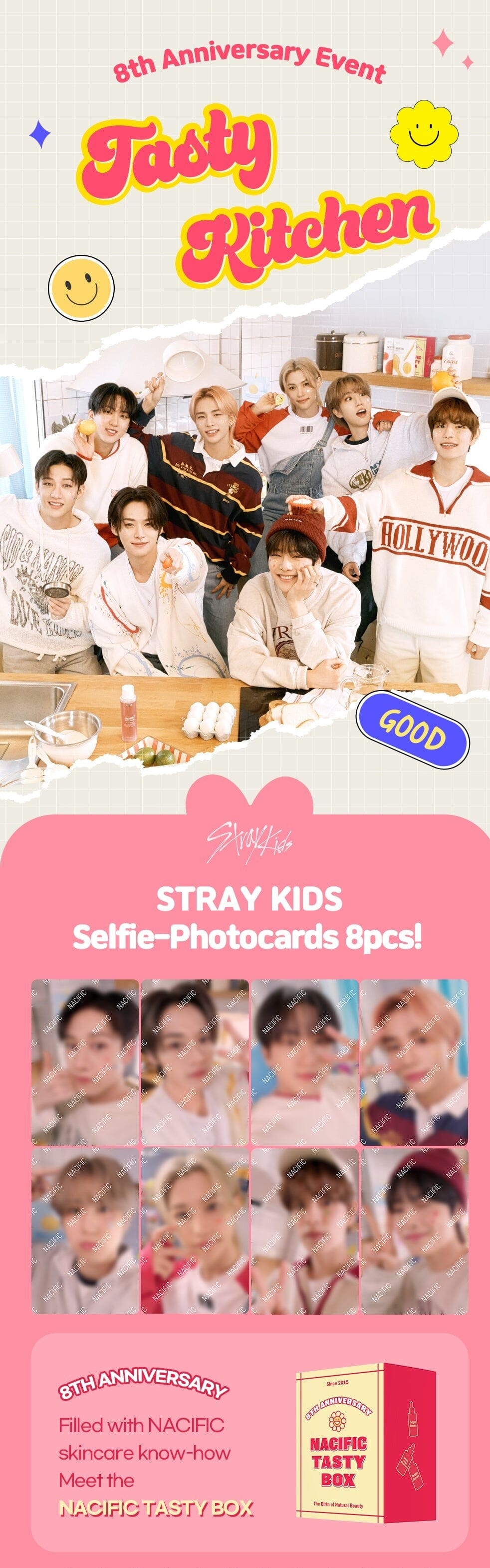 Stray Kids Nacific newest Exclusive Poster