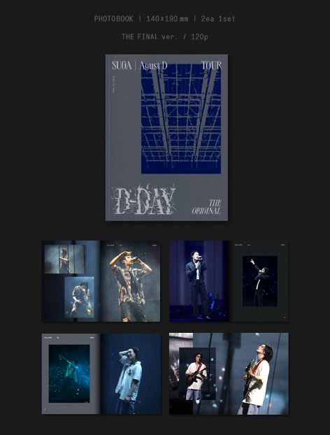 SUGA (BTS) - AGUST D TOUR 'D-DAY' THE ORIGINAL + Apple Music Photocard Nolae