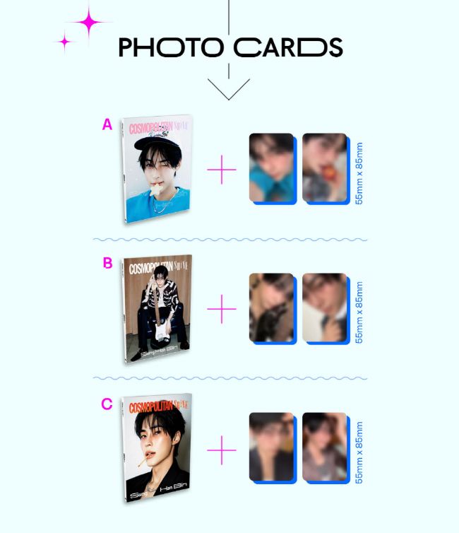 SUNG HANBIN (ZB1) - COSMOPOLITAN SHINE Nolae