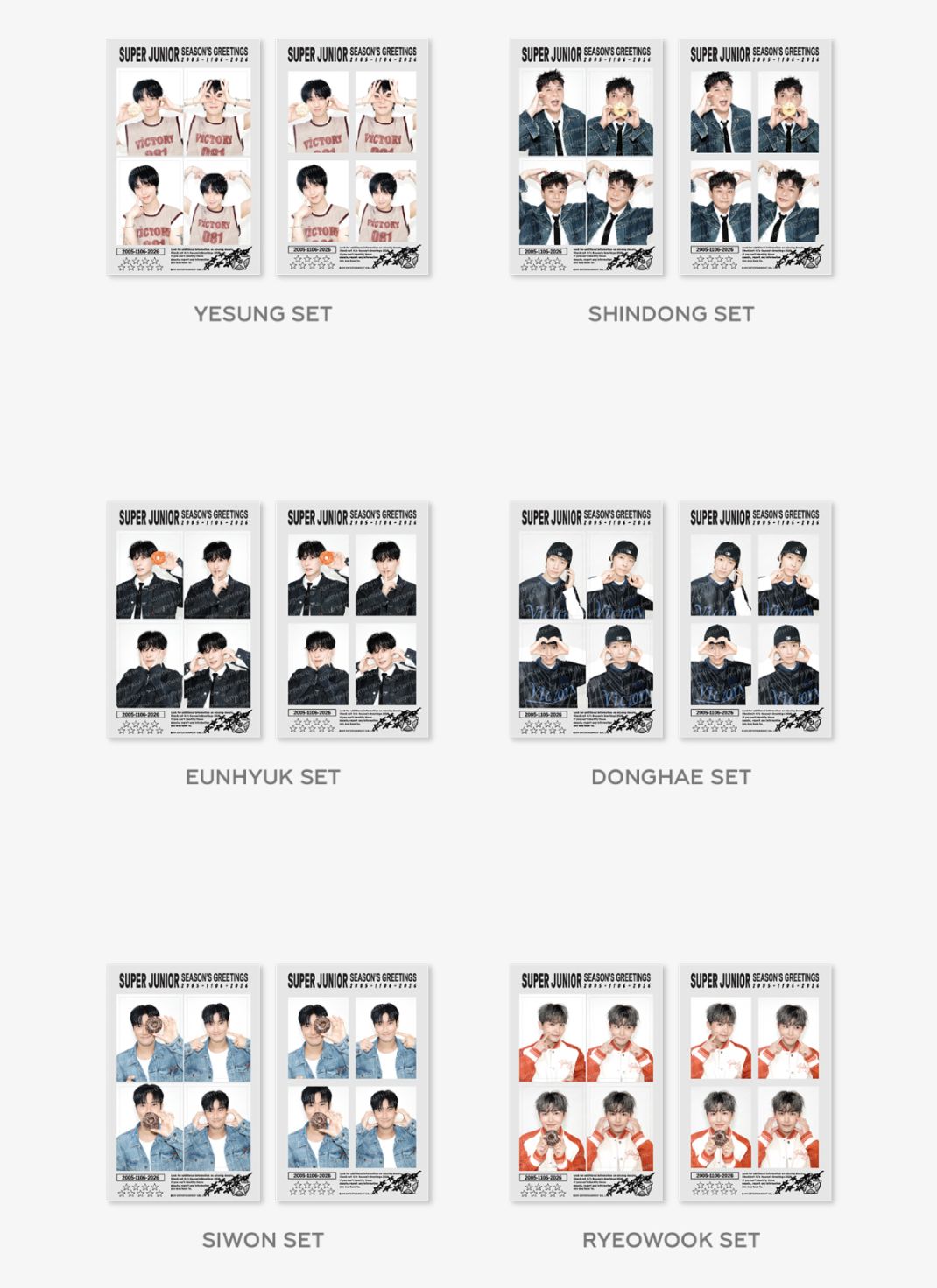 SUPER JUNIOR - 2026 SEASON'S GREETINGS MD Nolae