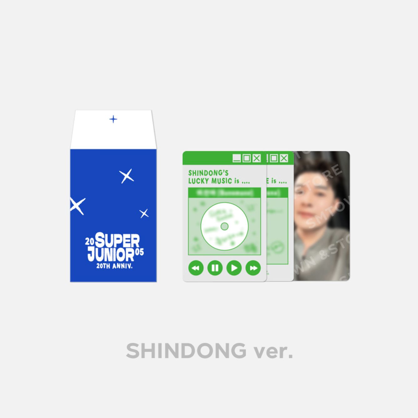 SUPER JUNIOR - 20TH ANNIVERSARY LUCKY CARD SET Nolae