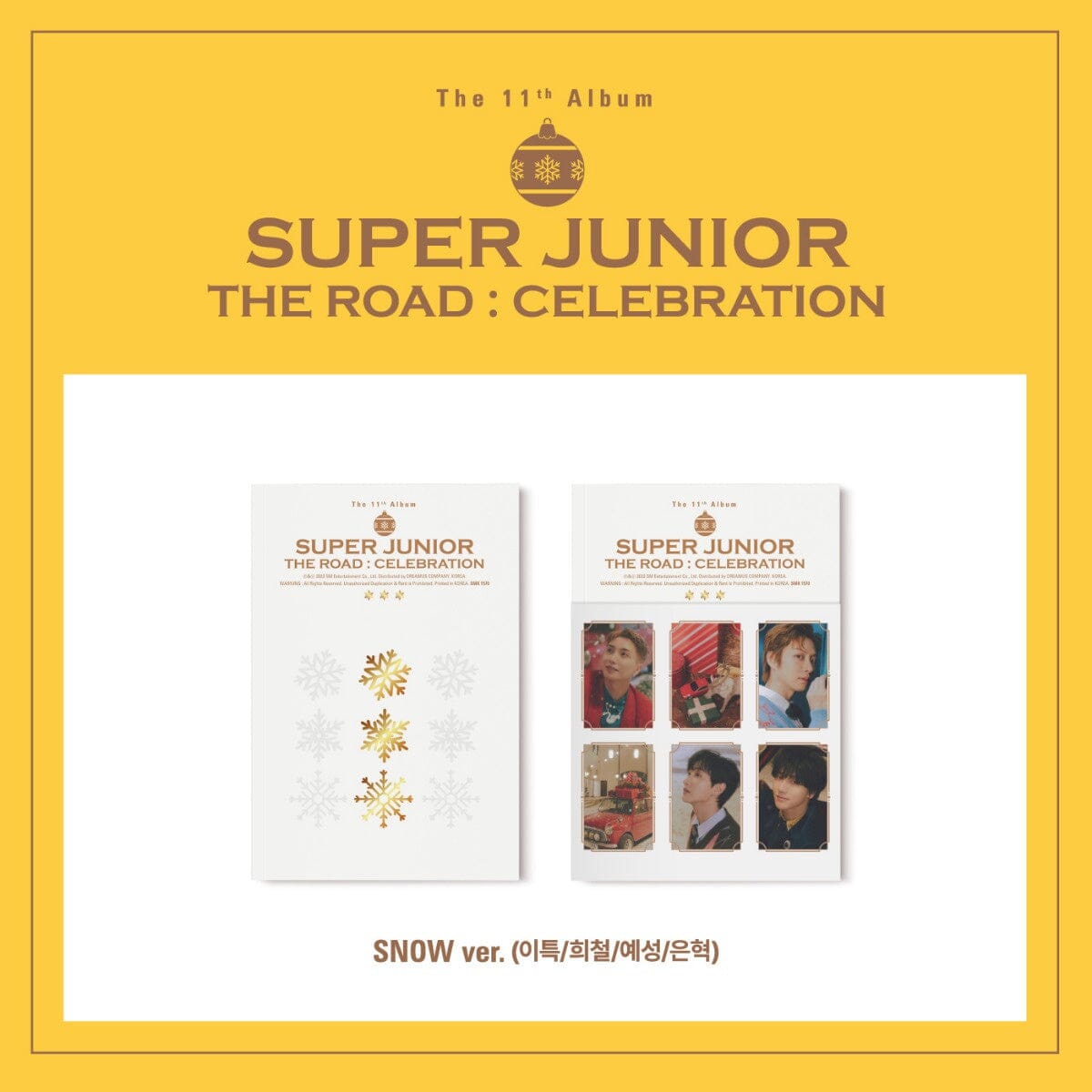 SUPER JUNIOR - THE ROAD CELEBRATION (11TH FULL ALBUM)