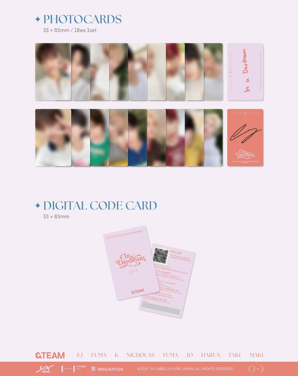 &TEAM - 2026 SEASON'S GREETINGS (IN A DAYDREAM)