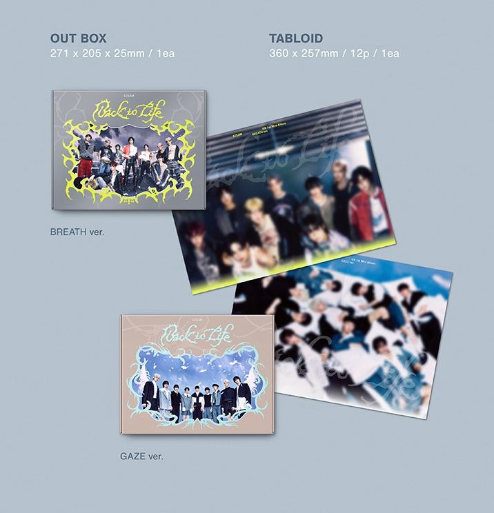 &TEAM - BACK TO LIFE (1ST KOREAN MINI ALBUM)