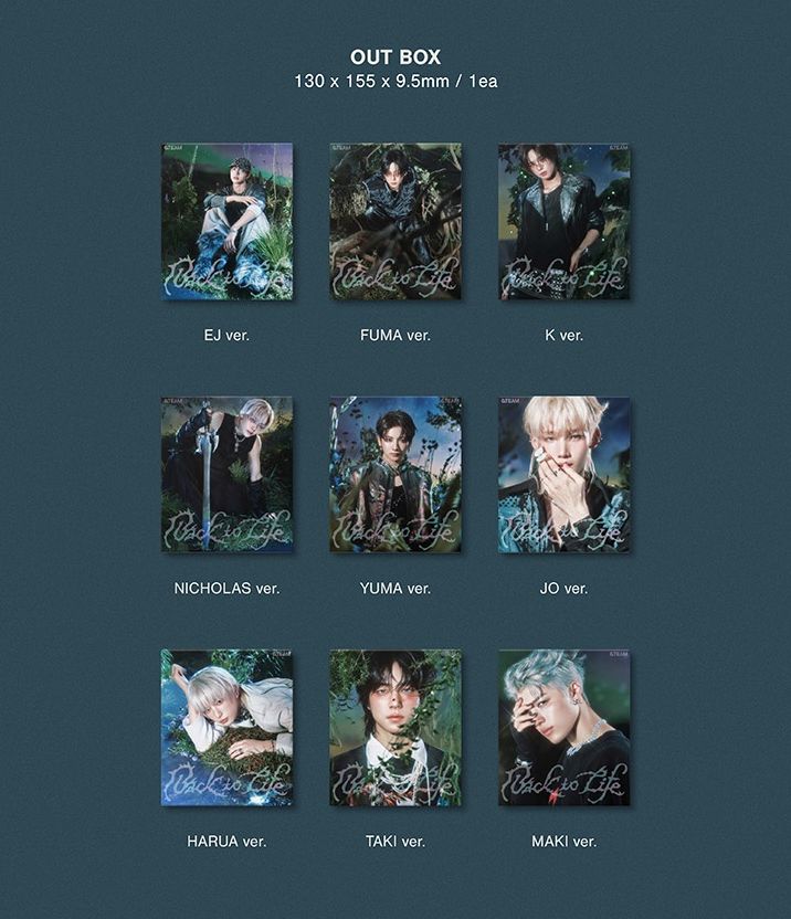 &TEAM - BACK TO LIFE (1ST KOREAN MINI ALBUM) (ROAR VER.)