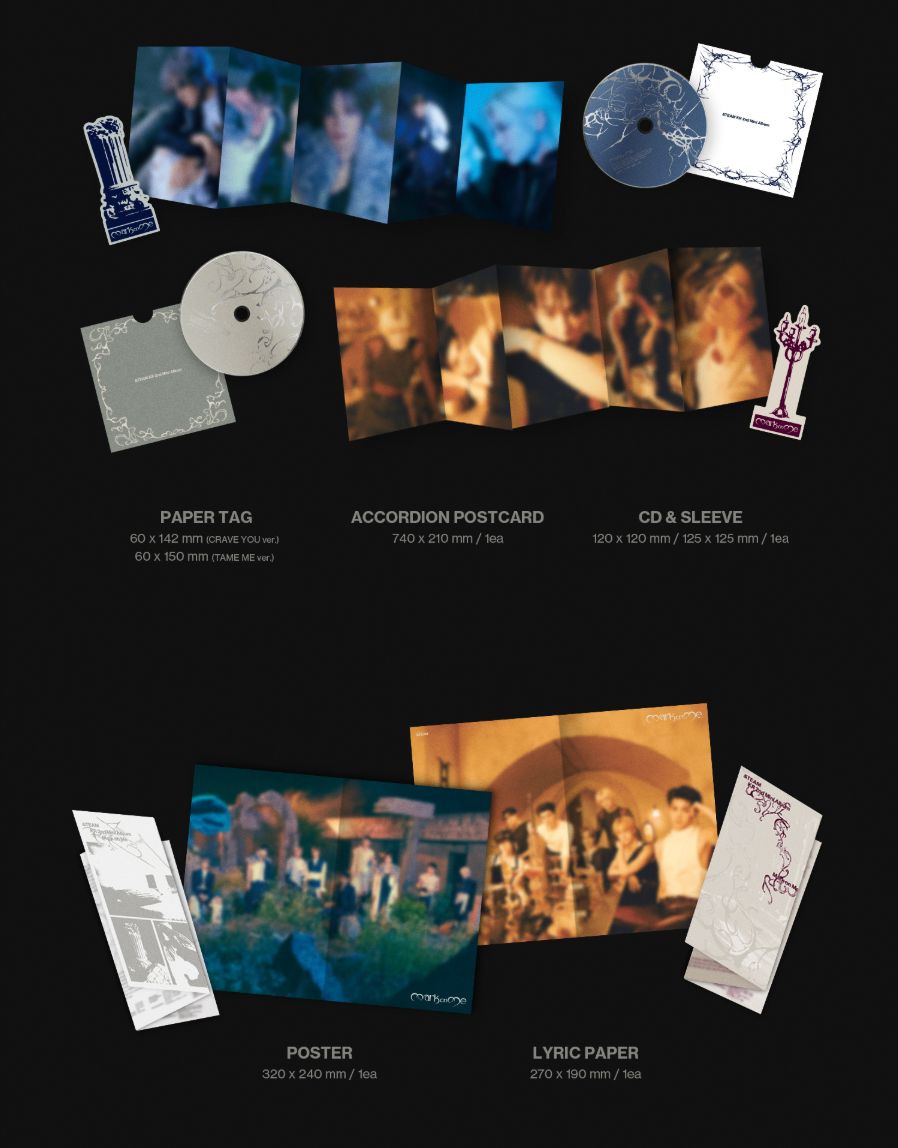 &TEAM - MARK ON ME (2ND KOREAN MINI ALBUM) SET + EARLY-BIRD Weverse Gift Nolae