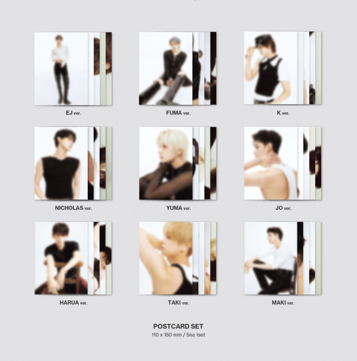 &TEAM - MARK ON ME (2ND KOREAN MINI ALBUM) (SOLO VER.) SET + EARLY-BIRD Weverse Gift Nolae