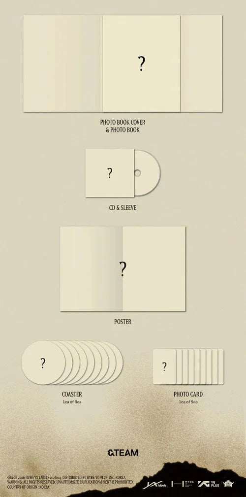 &TEAM - WE ON FIRE + EARLY-BIRD Weverse Gift Nolae