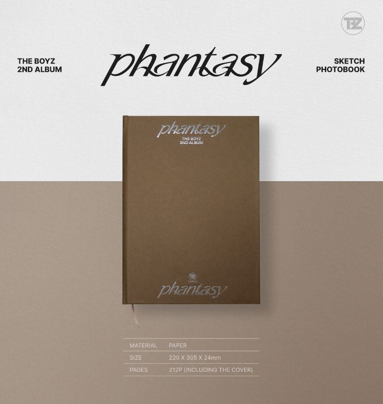 THE BOYZ - 2ND ALBUM 'PHANTASY' SKETCH PHOTOBOOK Nolae