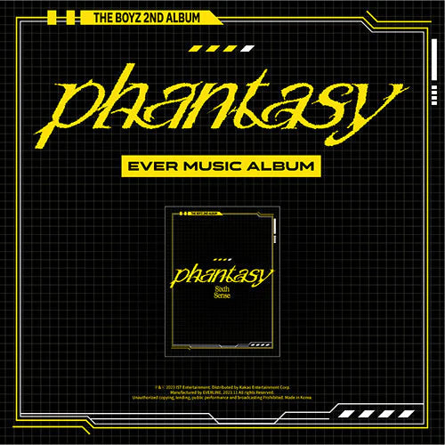 THE BOYZ - PHANTASY PT.2 SIXTH SENSE (EVER MUSIC ALBUM VER.) Nolae