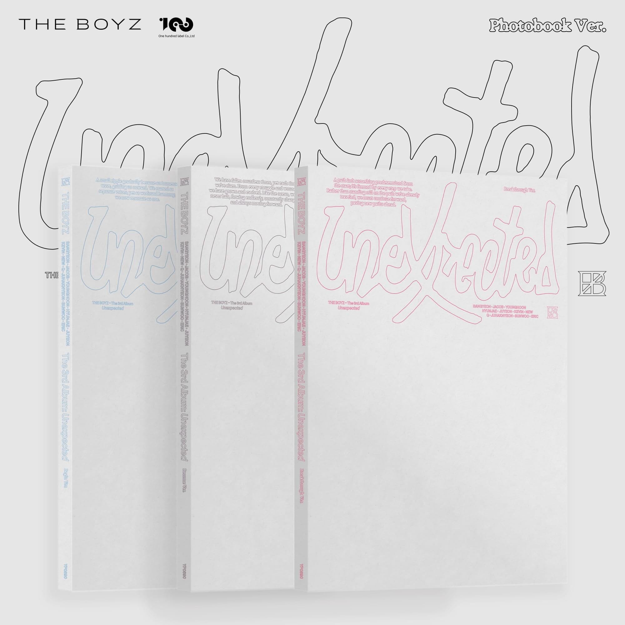 THE BOYZ - UNEXPECTED (PHOTOBOOK VER.) Nolae