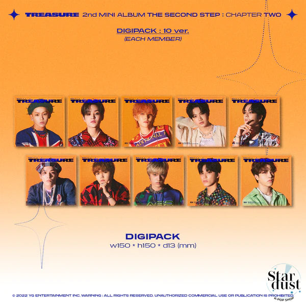 TREASURE - THE SECOND STEP CHAPTER TWO (DIGIPACK VER.)