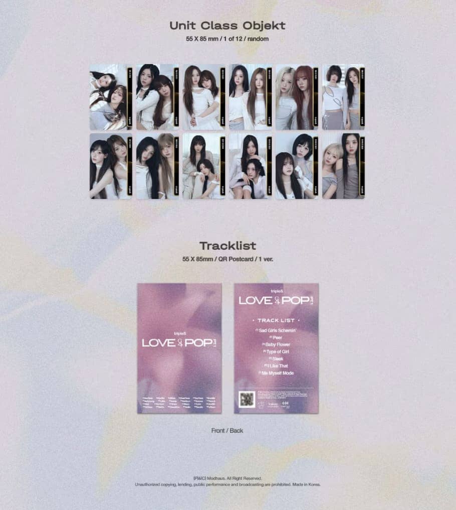 TRIPLES - LOVE&POP PT.1 (OBJEKT MUSIC ALBUM) Nolae