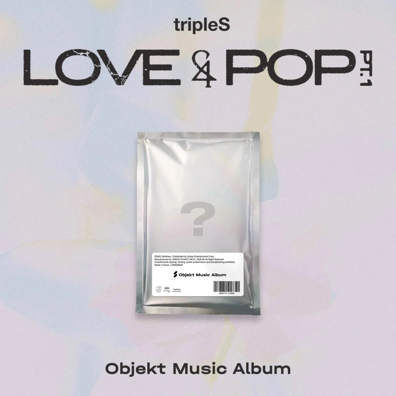 TRIPLES - LOVE&POP PT.1 (OBJEKT MUSIC ALBUM) Nolae