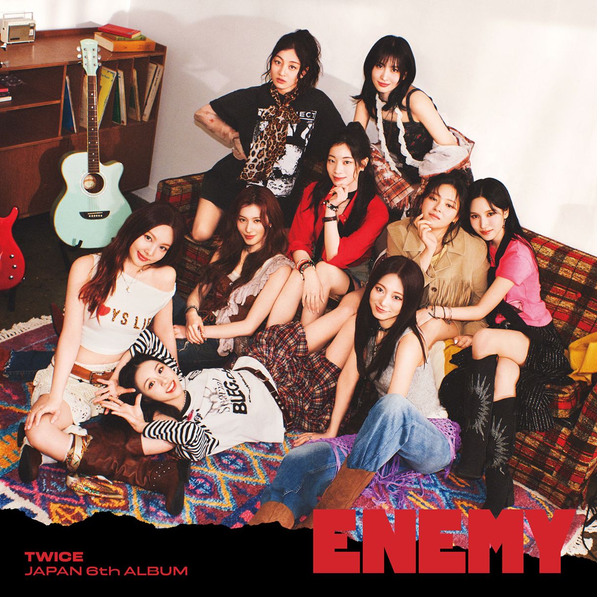 ANORAK【L】/ TWICE『ENEMY』 TWICE - ENEMY (JAPAN 6TH ALBUM)