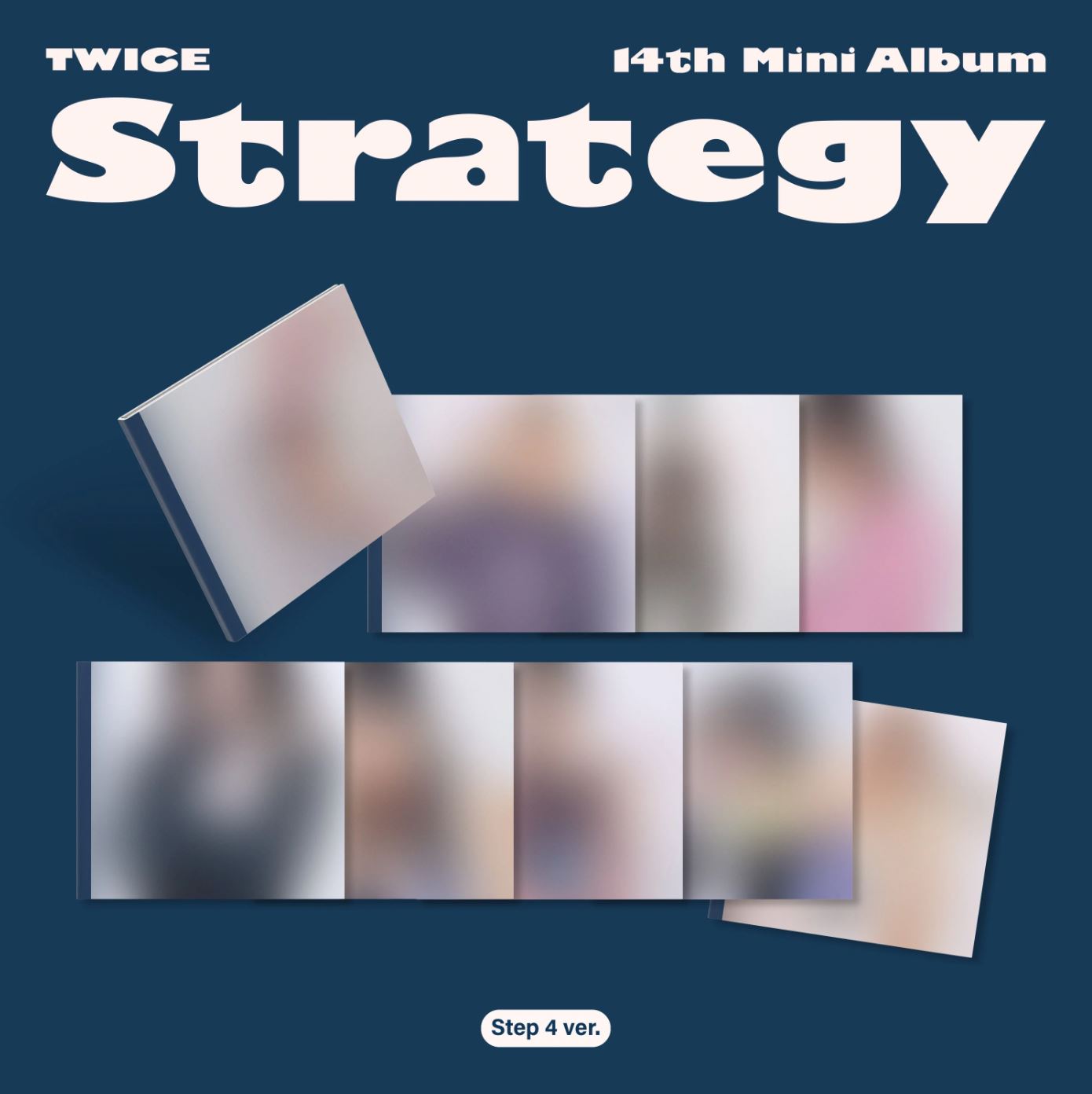 TWICE - STRATEGY (STEP 4 VER.) SET + Apple Music Gift Nolae