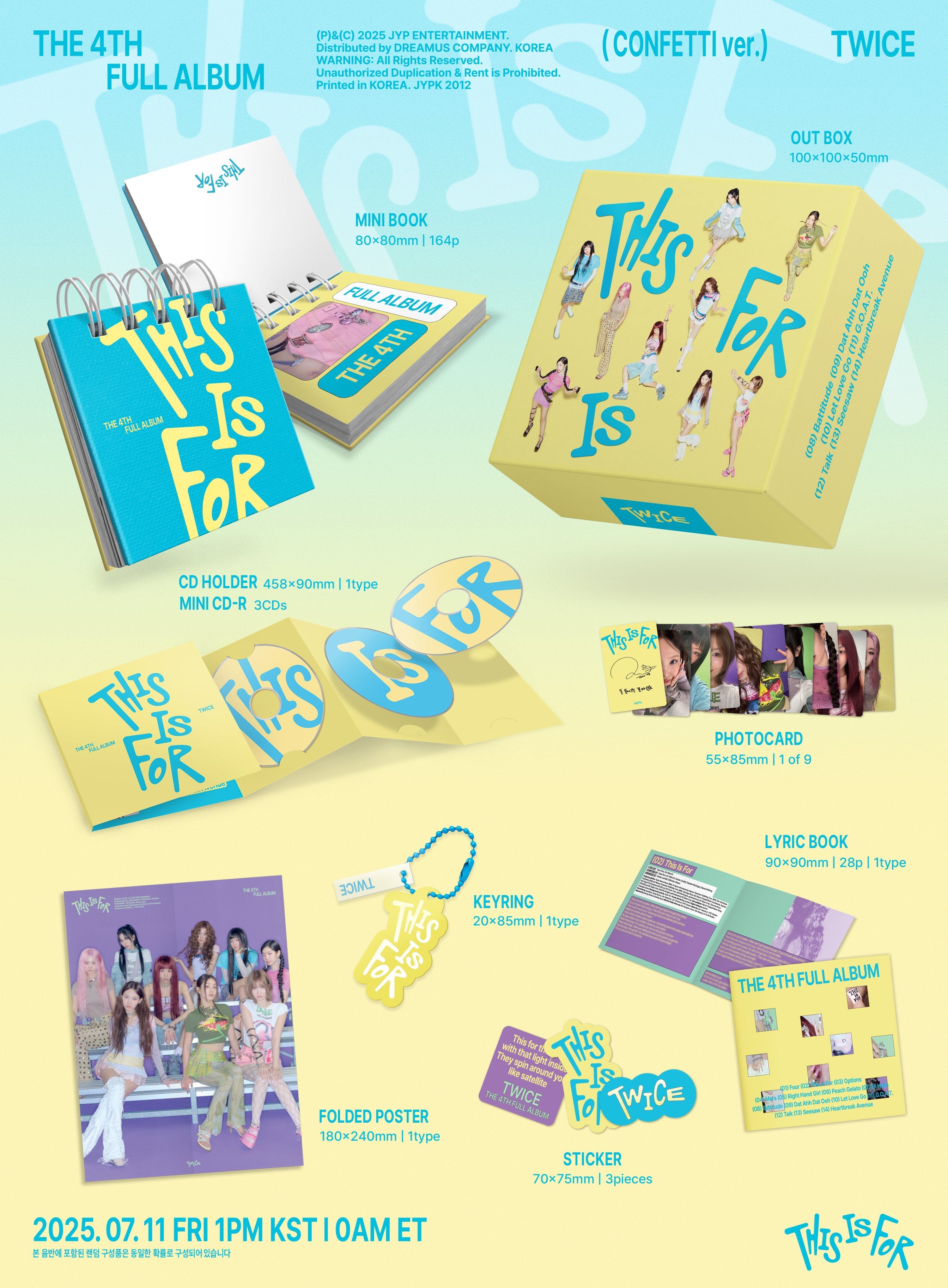 TWICE - THIS IS FOR (CONFETTI VER.) Nolae