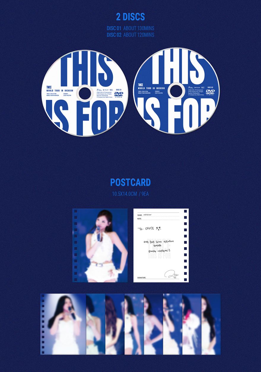 Buy TWICE THIS IS FOR World Tour DVD & Blu-Ray – Incheon