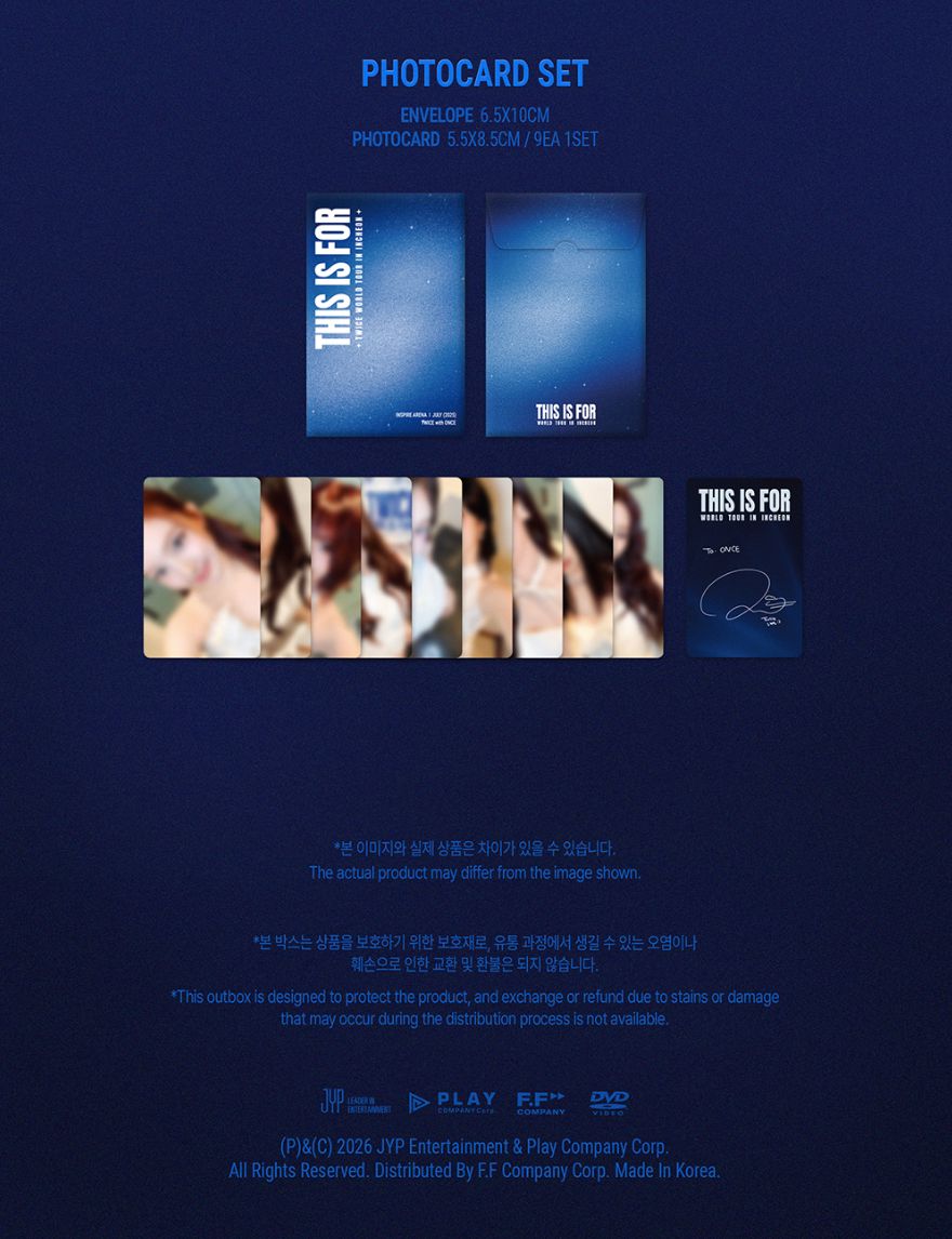 Buy TWICE THIS IS FOR World Tour DVD & Blu-Ray – Incheon