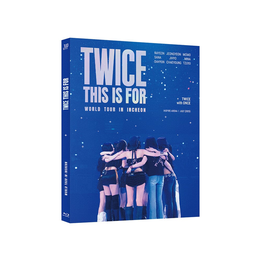 TWICE - 'THIS IS FOR' WORLD TOUR IN INCHEON (DVD & BLU-RAY) + Original