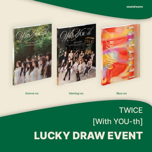 TWICE - WITH YOU-TH (13TH MINI ALBUM) LUCKY DRAW Nolae