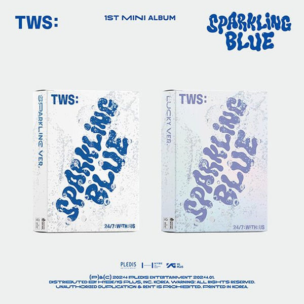 TWS Sparkling Blue シンユ シニュ SHINYU トレカ 白の通販 by