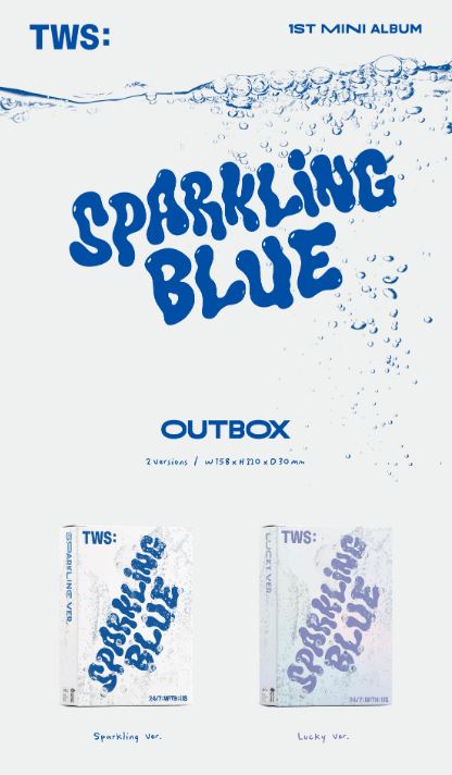 TWS - SPARKLING BLUE (1ST MINI ALBUM) + Weverse Gift Nolae