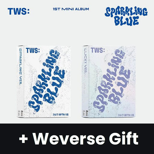 TWS - SPARKLING BLUE (1ST MINI ALBUM) + Weverse Gift Nolae