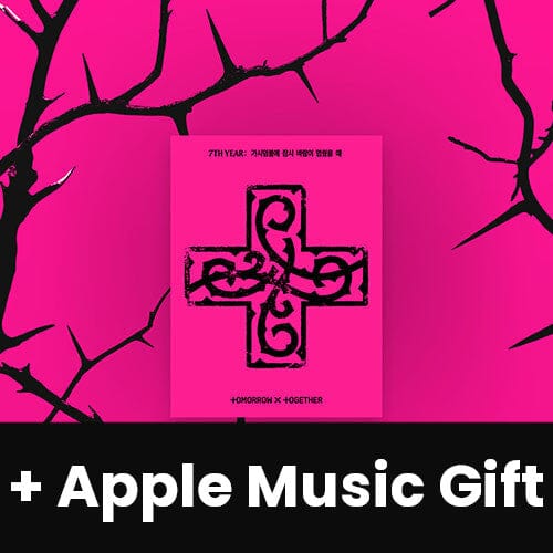 TXT - 7TH YEAR: WHEN THE WIND PAUSED AMONG THE THORNS (PPULBATU VER.) + Apple Music Gift Nolae