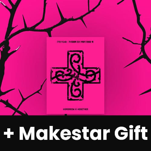 TXT - 7TH YEAR: WHEN THE WIND PAUSED AMONG THE THORNS (PPULBATU VER.) + Makestar Gift Nolae