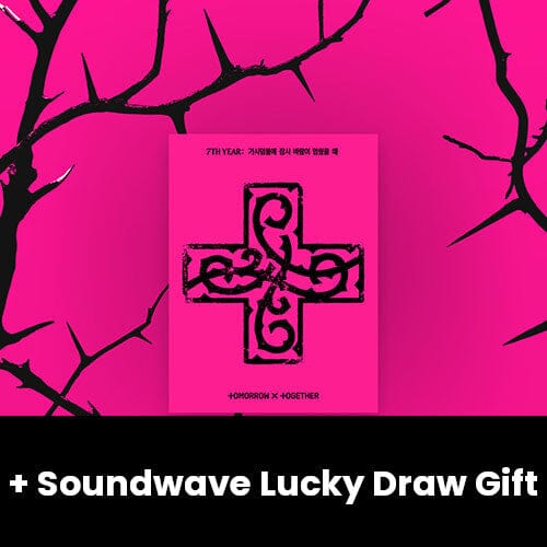 TXT - 7TH YEAR: WHEN THE WIND PAUSED AMONG THE THORNS (PPULBATU VER.) + Soundwave Lucky Draw Gift Nolae