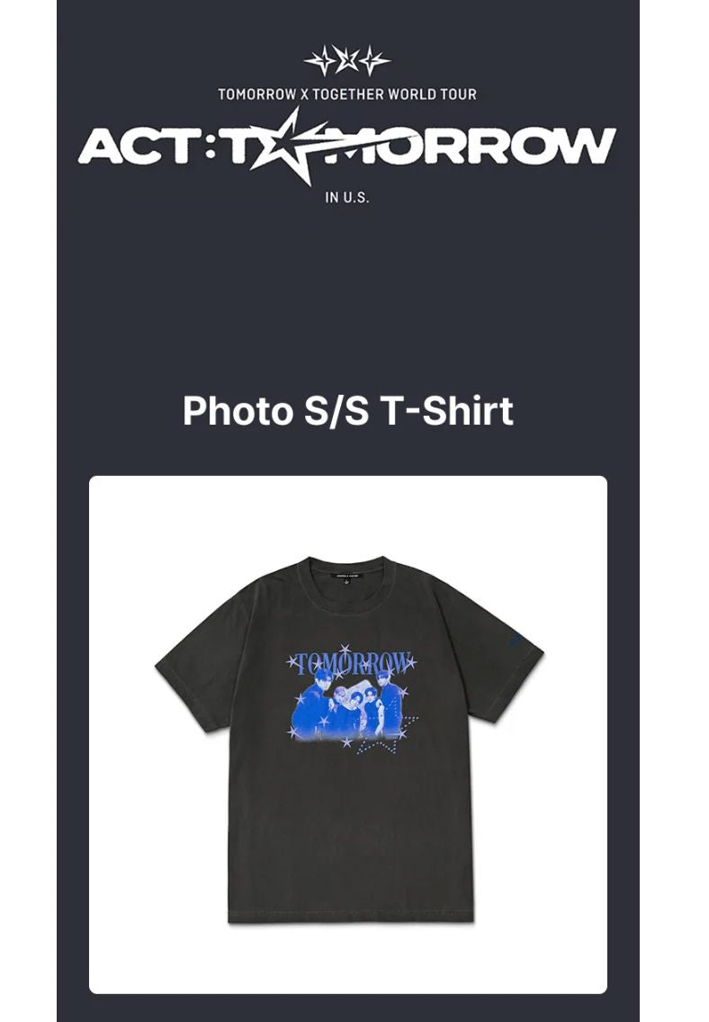 TXT - WORLD TOUR 'ACT : TOMORROW' IN U.S. OFFICIAL MD