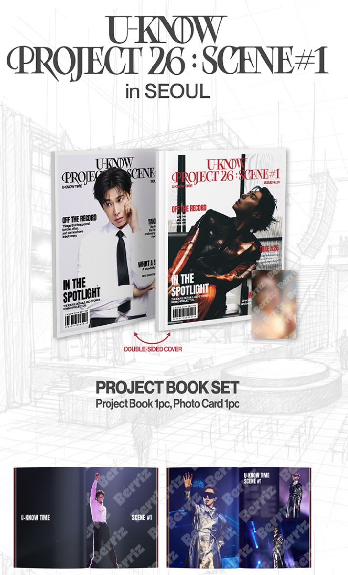 U-KNOW YUNHO (TVXQ!) - PROJEKT BOOK SET (PROJECT 26 : SCENE#1 IN SEOUL MD) Nolae